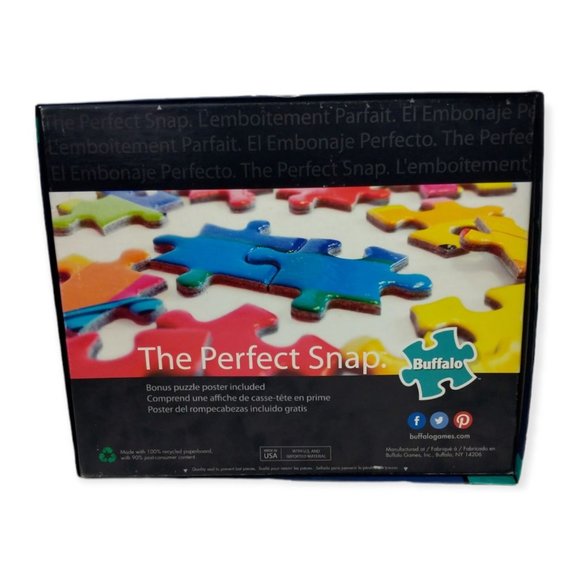 Buffalo Games Times Square New York NY 2000 Piece Jigsaw Puzzle Complete - Picture 9 of 9